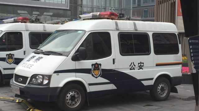 Policeman-car
