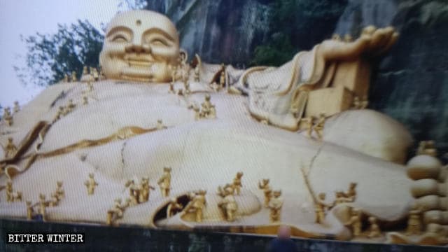 미륵불상의 본래 모습