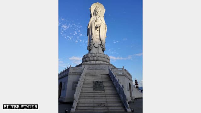 삼면 관음보살상의 원래 모습