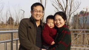 변호사 왕 추안장 가족