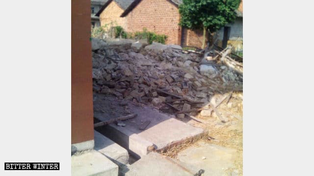 집회소가 철거되었다