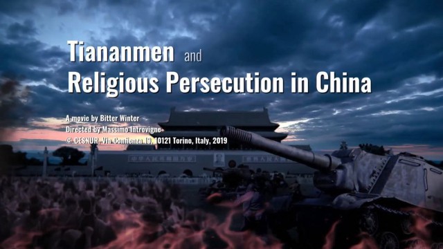 Tiananmen and Religious Persecution in China