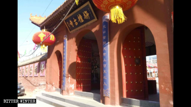 6세기에 지어진 전단사(旃檀寺)의 본래 모습