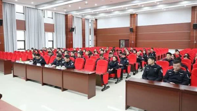 '조직 폭력 범죄 소탕과 사회악 척결' 캠페인 증진 회의
