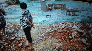 샤위안의 57개 주택이 폐허로 변했다.