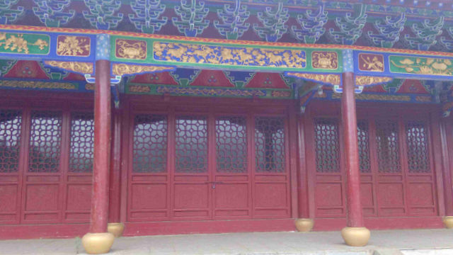 현지 당국의 명령으로 폐쇄된 자운관(紫雲觀)