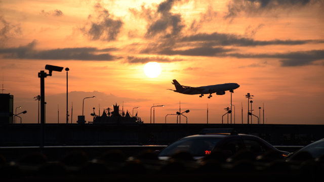 공항 비행기
