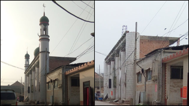엄청나게 달라진 샤오마촌의 모스크
