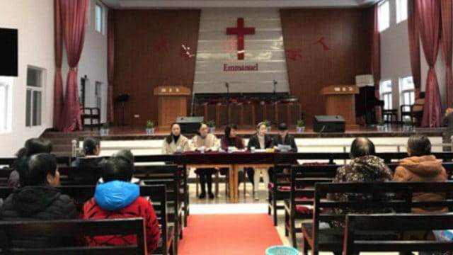 작년 말, 동부 장쑤(江蘇)성 치둥(啓東)시의 관리들이 한 삼자교회 행정부 선거를 실시했다